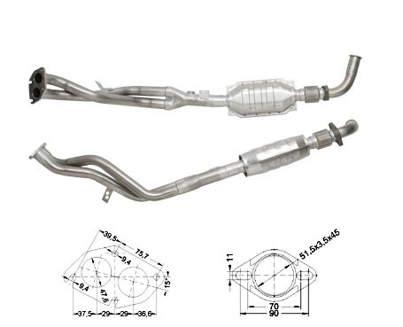 Opel OMEGA B 2.0i 16V 1998 cc 99 Kw / 134 cv X2.0XEV Magnaflow C