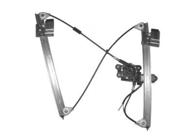 raammechanisme, 4/5 drs, incl motor, voor rechts VW Polo, Sedan/