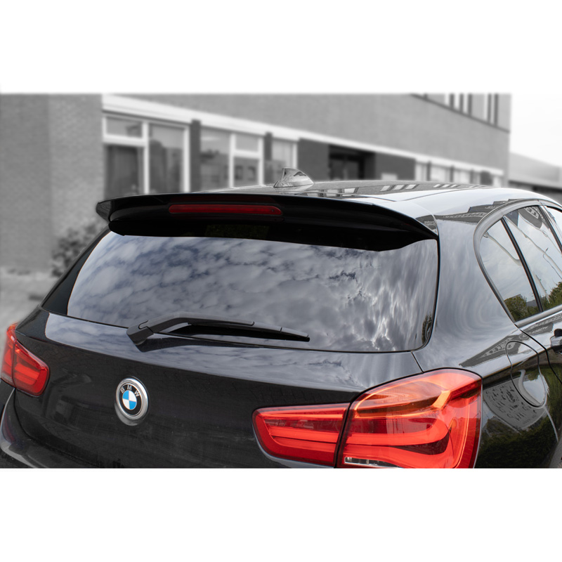 Dakspoiler  BMW 1-Serie F20/F21 3/5-deurs 2011-2019 (ABS Glanzend zwart)
