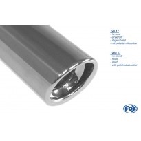 Deawoo Lacetti Einddemper - 1x76 Typ 17 FOX