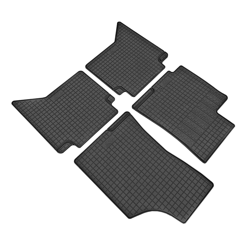 CIKCAR Rubber matten  JAC T8 Pro 2025- & T9 2026- (4-delig + montagesysteem)