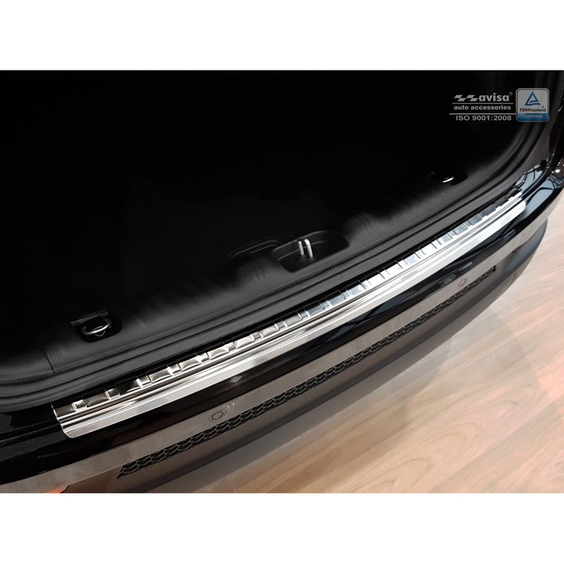 RVS Achterbumperprotector  Jeep Compass 2017- 'Ribs'
