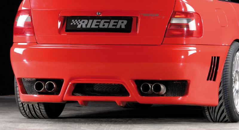 Achterbumper Audi A4 B5 met zijdelingse intakes zonder PDC niet
