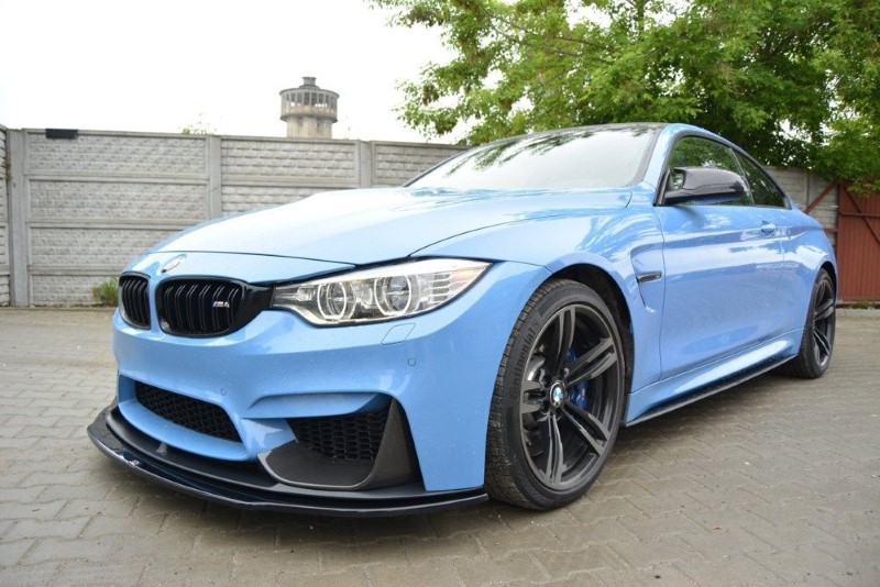 Voorspoiler BMW M4 F82 M-performance Glanzend Zwart