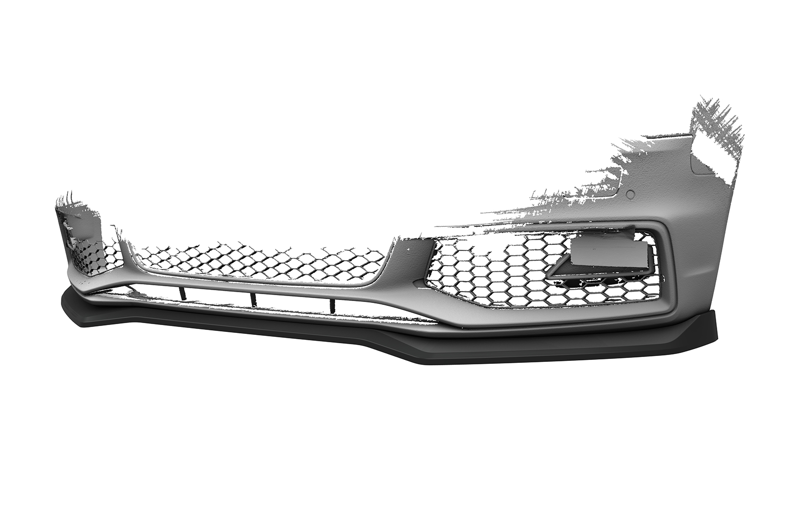 Voorspoiler Audi A4 / S4 B8 (Type 8K)