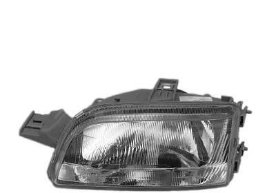 koplamp, model Carello, H4, rechts Fiat Punto, 1993-1999