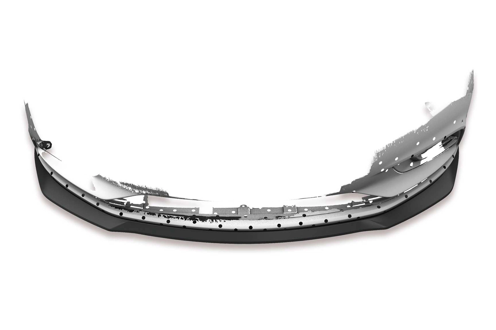 Voorspoiler Opel Astra K Glans Zwart – 2015–2019