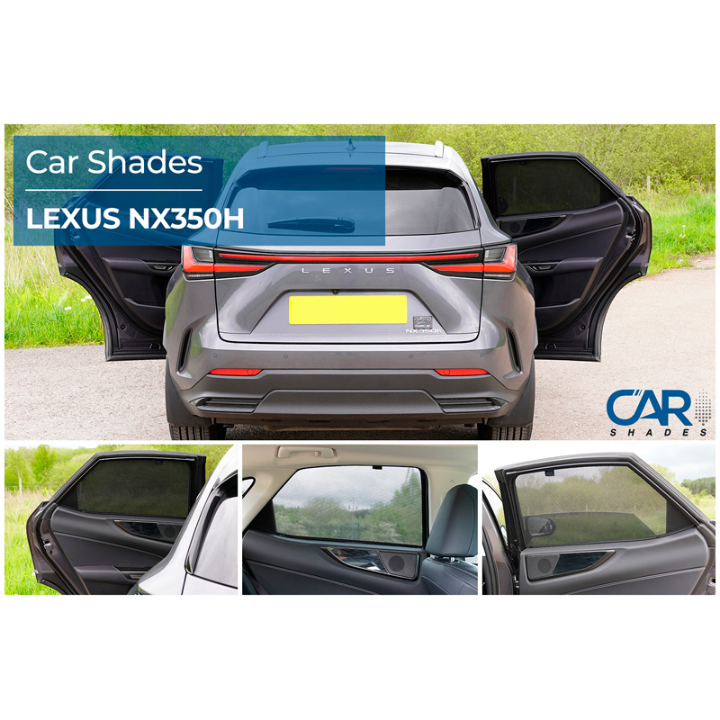 Set Car Shades (achterportieren)  Lexus NX II 2021- (2-delig)