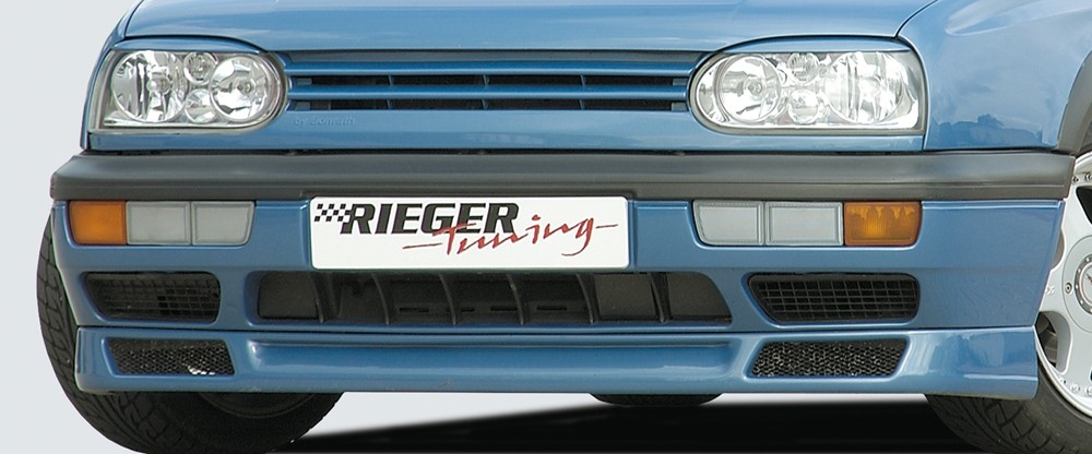 Voorspoilerlip VW Golf III/Cabrio Rieger