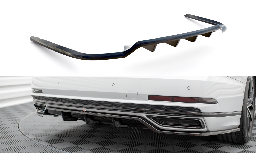 Diffuser Audi A8 S-Line D5 Maxton Glans Zwart