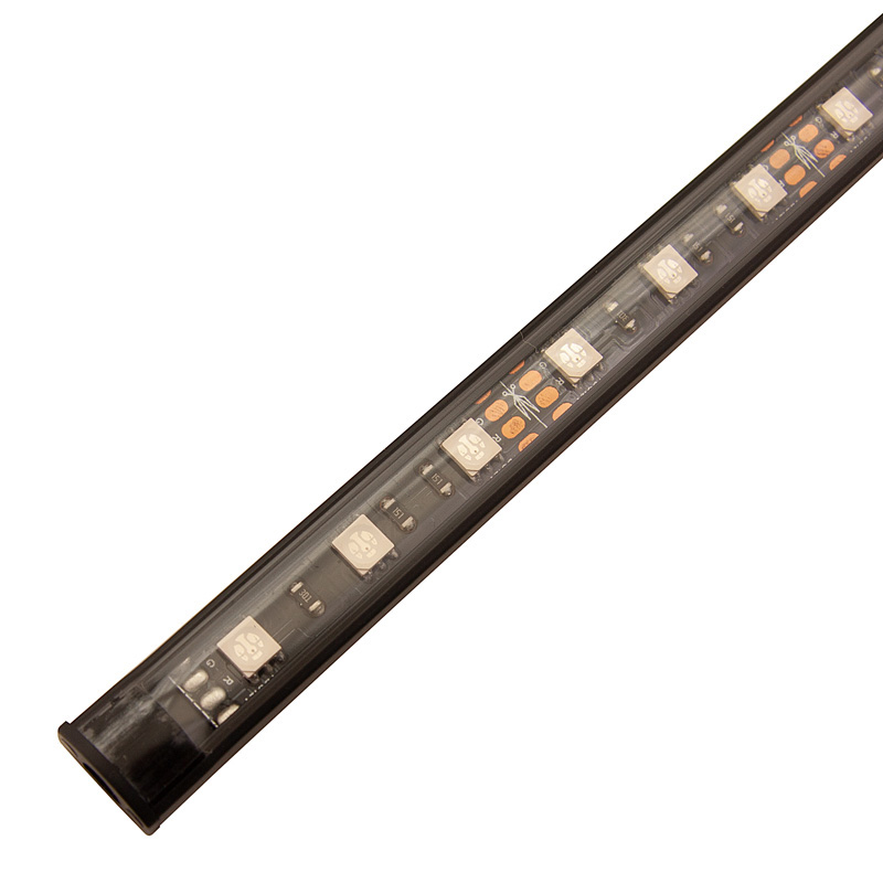 Set zelfklevende interieur LED-strips met Smartphone bediening - Multi-Color - set à 4 stuks