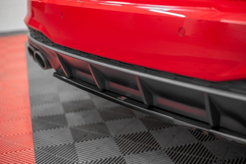Diffuser Audi A7 S-Line C8 Maxton Glanzend Zwart