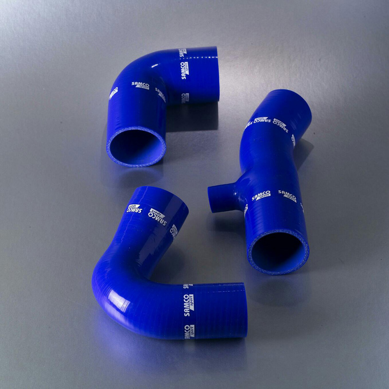 Samco Slangen Kit  Ford Escort Cosworth YBT92 1992-1994 - 3-delig - Turbo - met 25mm Dump Valve Spout - Blauw