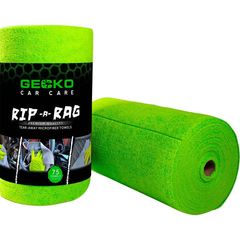 Gecko Afneembare Microvezeldoeken 75 stuks – 30×30 cm