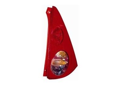 achterlicht, incl fittingdeel, rechts Peugeot 107, 2005-2012