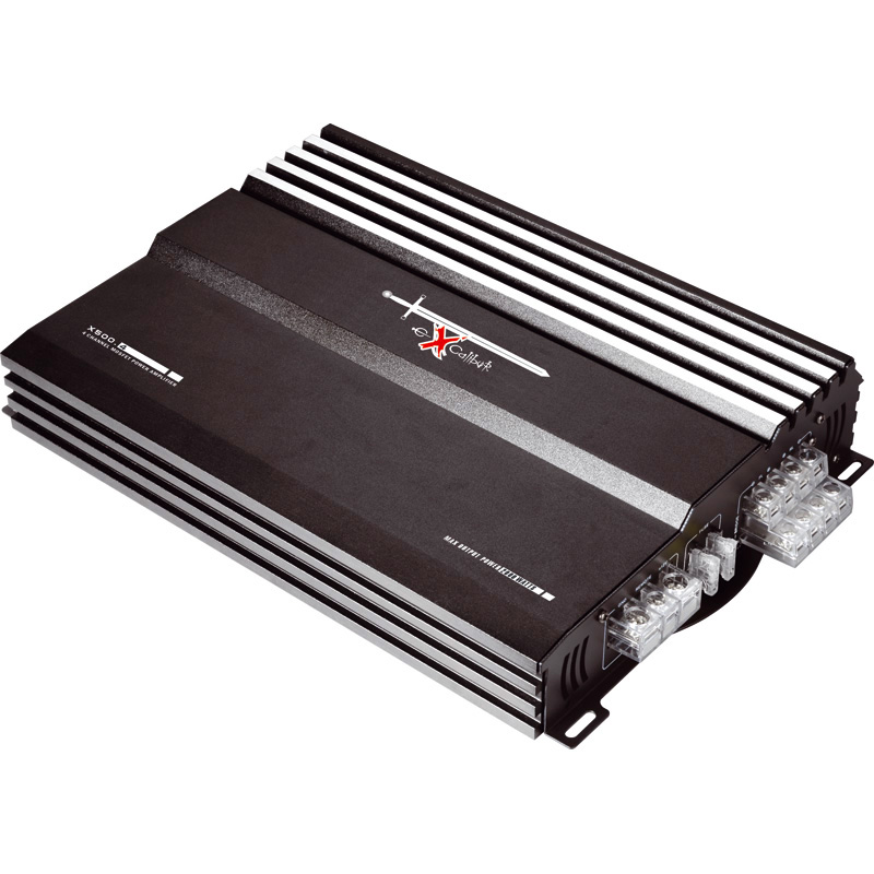 Excalibur X500.4 – Versterker – 4-kanaals – 2000W – Zwart