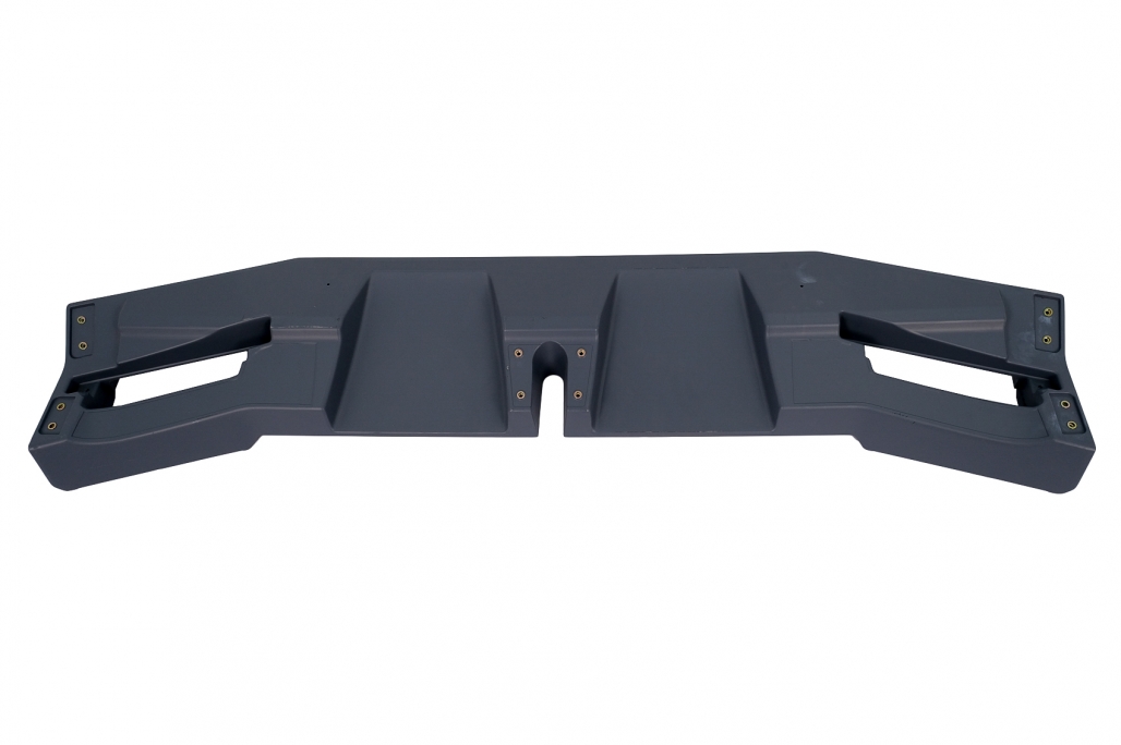 Dakspoiler Voorzijde Mercedes W463 G-Klasse 89-18 LED 6X6 Design