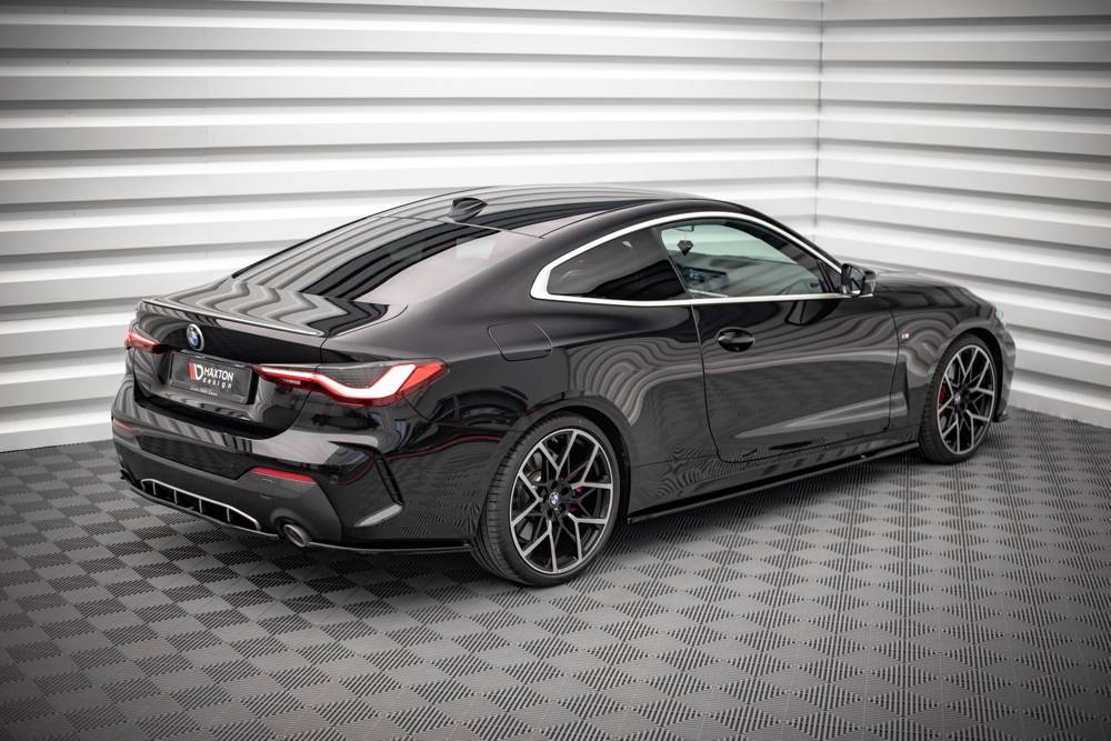 Zijdiffuser V.1 BMW 4-Serie G22 G23 M-Pakket Maxton Glans Zwart