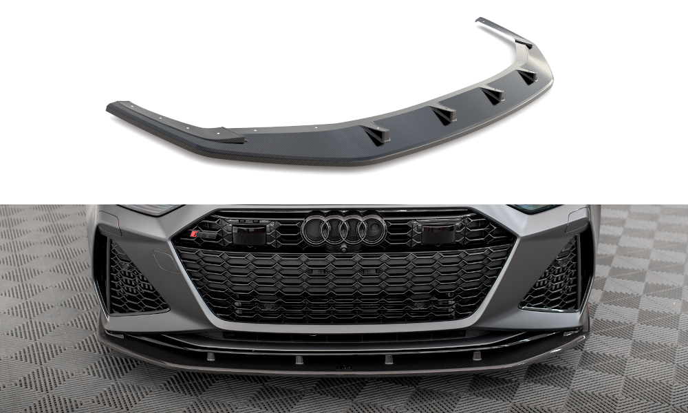 Voorspoiler Audi RS6 / RS7 C8 Maxton Carbon