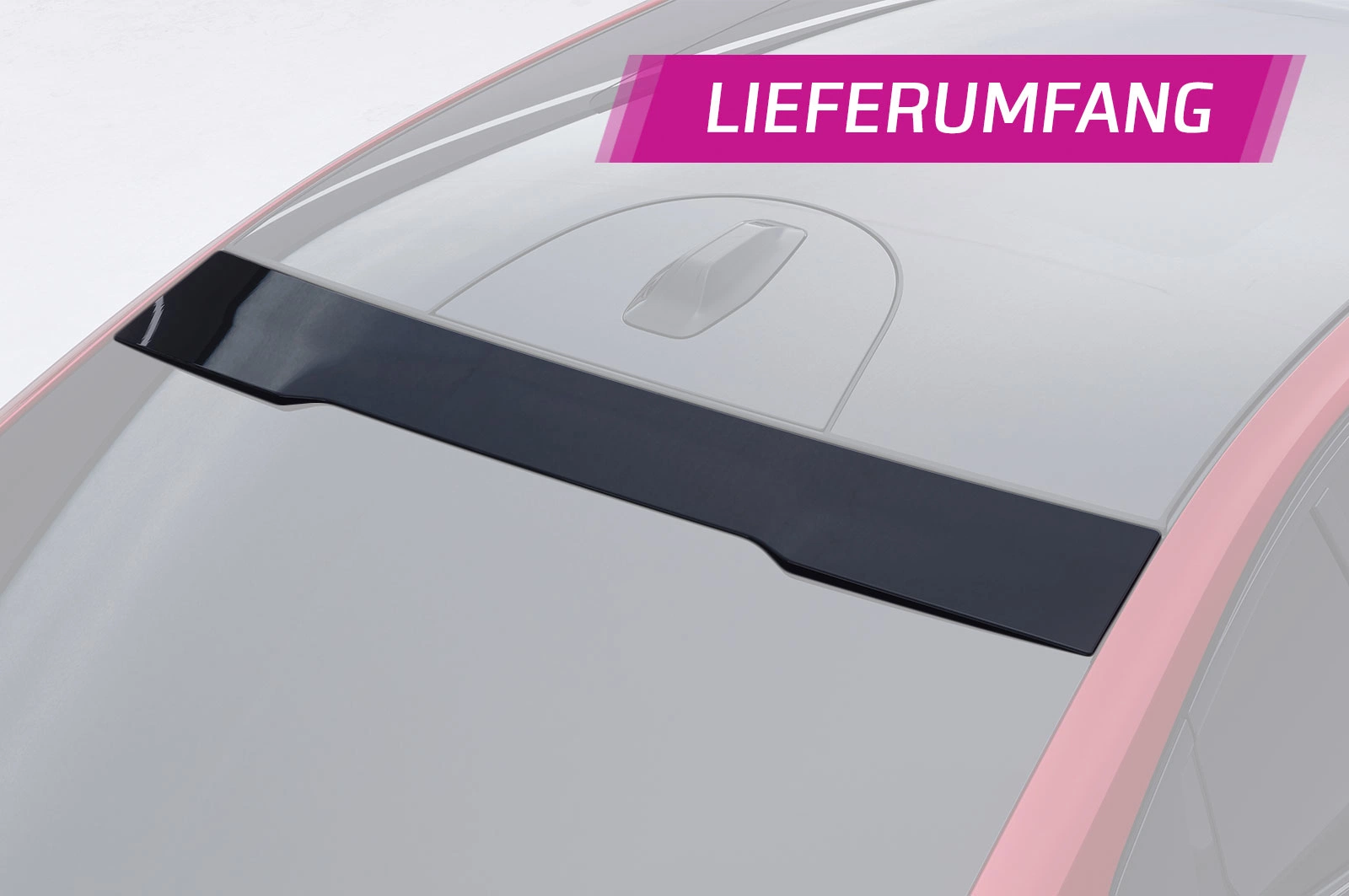Hoge spoiler met ABE voor BMW 5 Serie G60 / i5 G60E Sedan CSR