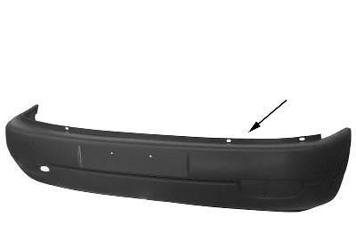 voorbumper, in primer, 08/1996 -, (wijsneusmodel) VW T4, 1991-20