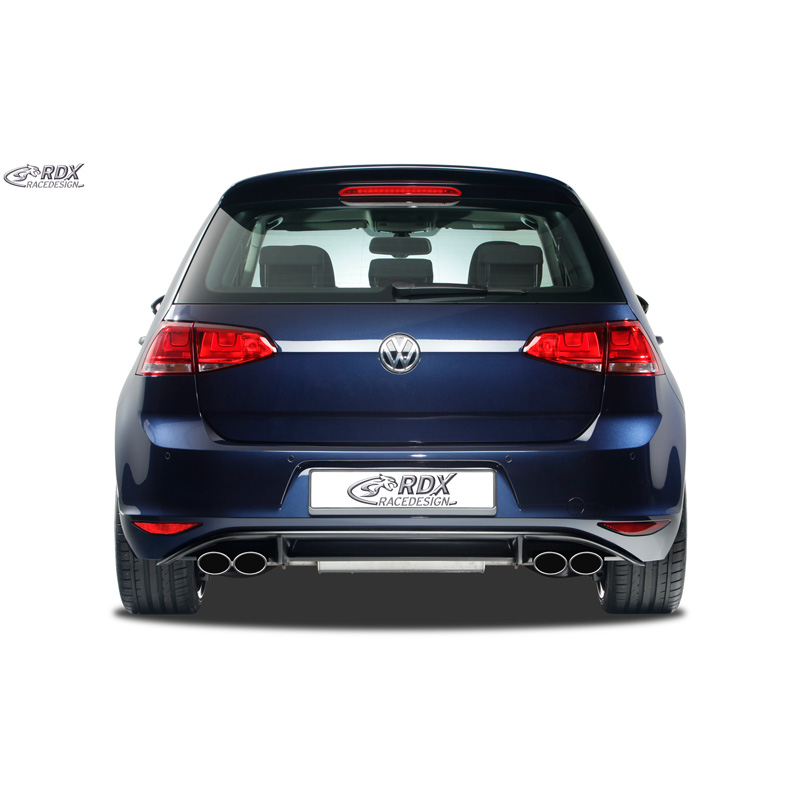 Achterskirt 'Diffusor'  Volkswagen Golf VII HB 3/5-deurs 2012- 'R-Look' excl. GTi/GTD (PUR)