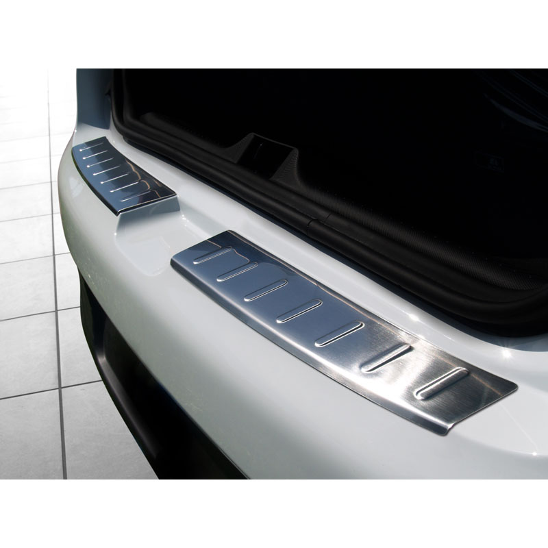 RVS Achterbumperprotector  Renault Clio IV 5-deurs 2013-2017 & FL 2017-2019 incl. GT-Line 'Ribs'