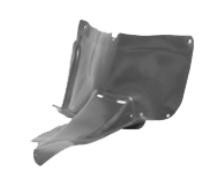 binnenscherm, plastic, voor, rechts VW Passat, 2005-2010