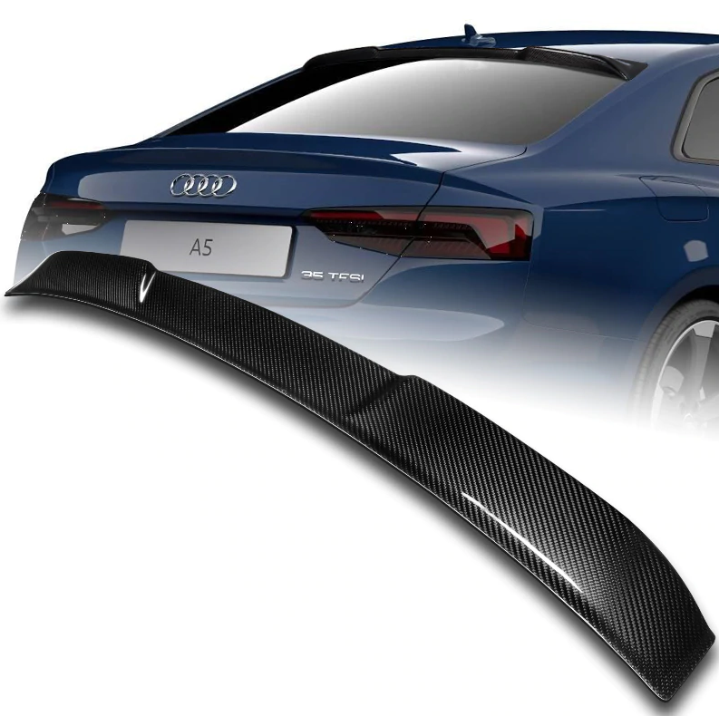 Carbon Spoiler V-Style Audi A5 Coupe 2017+
