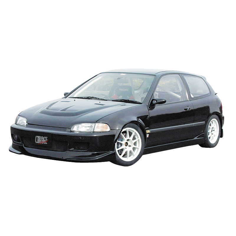 Chargespeed Sideskirts  Honda Civic EG HB 1992-1995 (FRP)