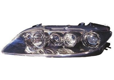 koplamp, Bosch, met mistlamp, titanium, links, 08/2005-Mazda 6,