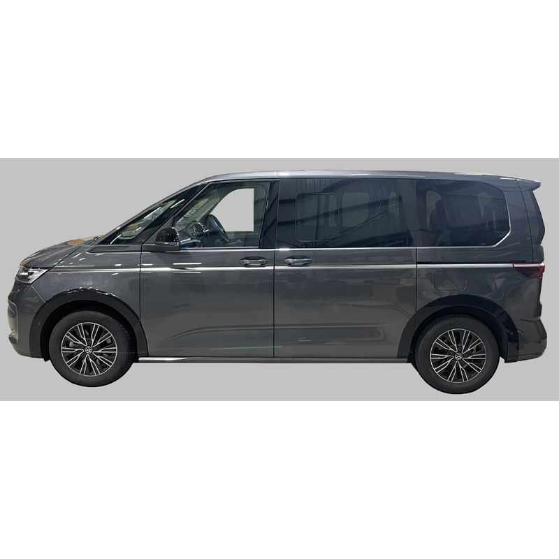 RGM Spatbordverbreders  Volkswagen T7 Multivan 2021- Korte wielbasis - Glanzend zwart (met Park Assist)