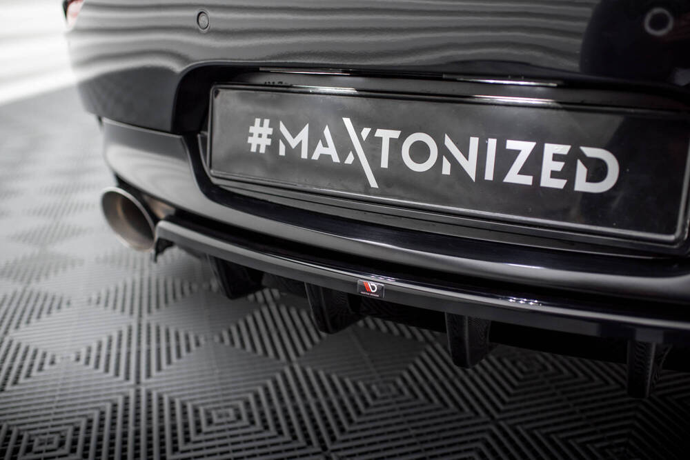 Diffuser BMW Z4 M Pakket E89 FL Maxton Glans Zwart
