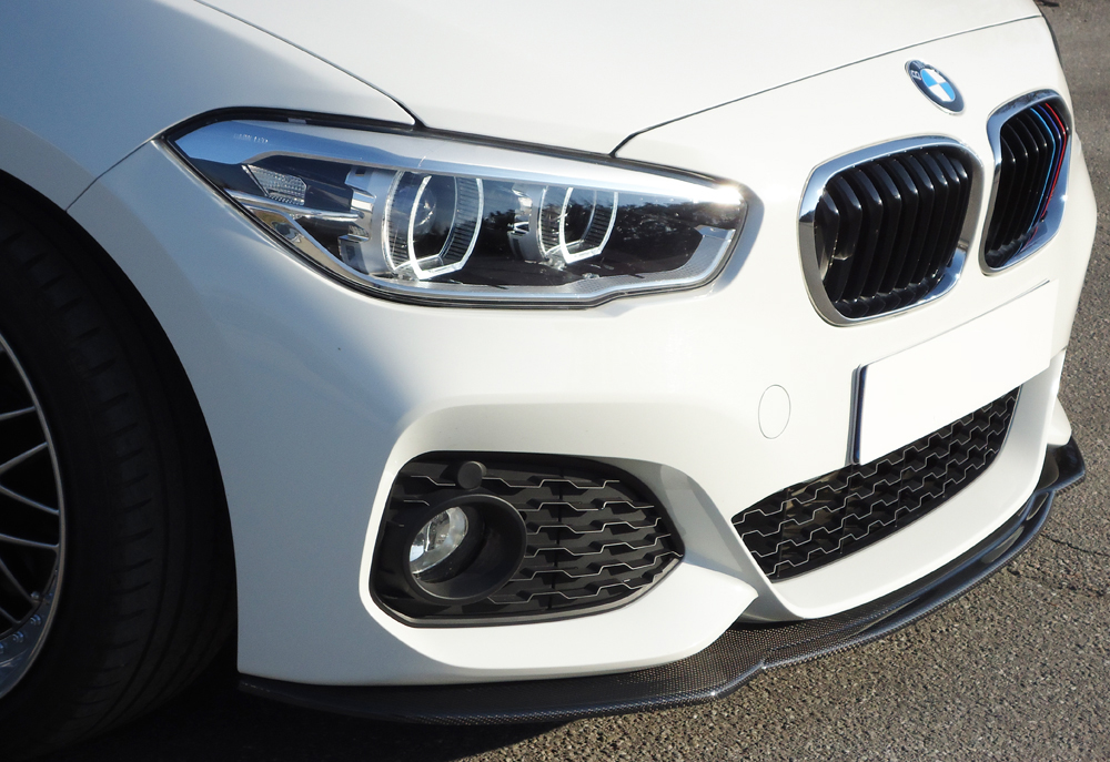 Voorspoiler Carbon Rieger BMW 1-Serie F20/F21 LCI M-tech