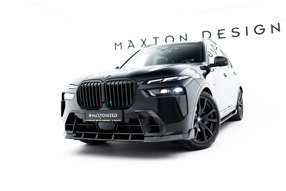 Carbon Voorbumper Luchtinlaten BMW X7 M-Pack G07 Facelift Maxton