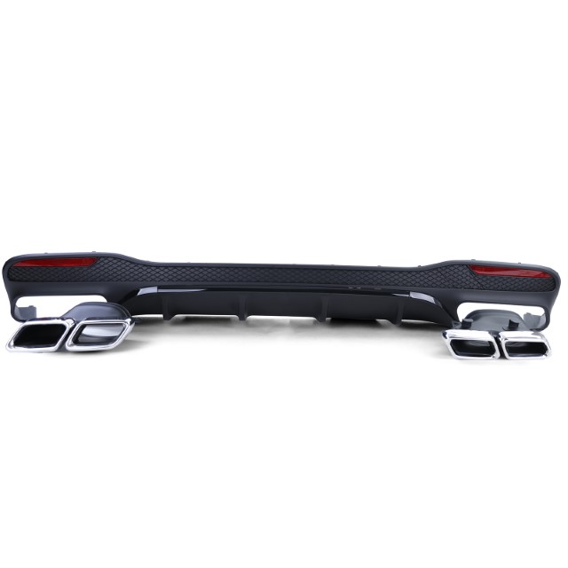 Diffusor Mercedes GLE W166 SUV 15-18 GLE63 Look Uitlaat sierstukken