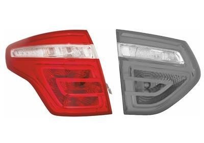 achterlicht, zonder fittingdeel, buiten, links Citroen C4, Picas