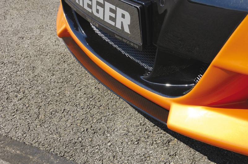 Spoilerzwaard Carbon voor Voorbumper BMW E92 Coupe Rieger