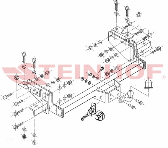 Trekhaak Fiat Ducato Pick-Up 2003-2006