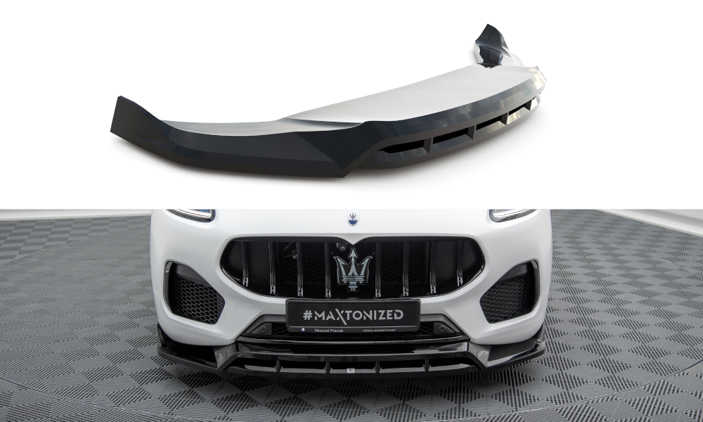 Voorspoiler Maserati Grecale GT / Modena Maxton Glans Zwart