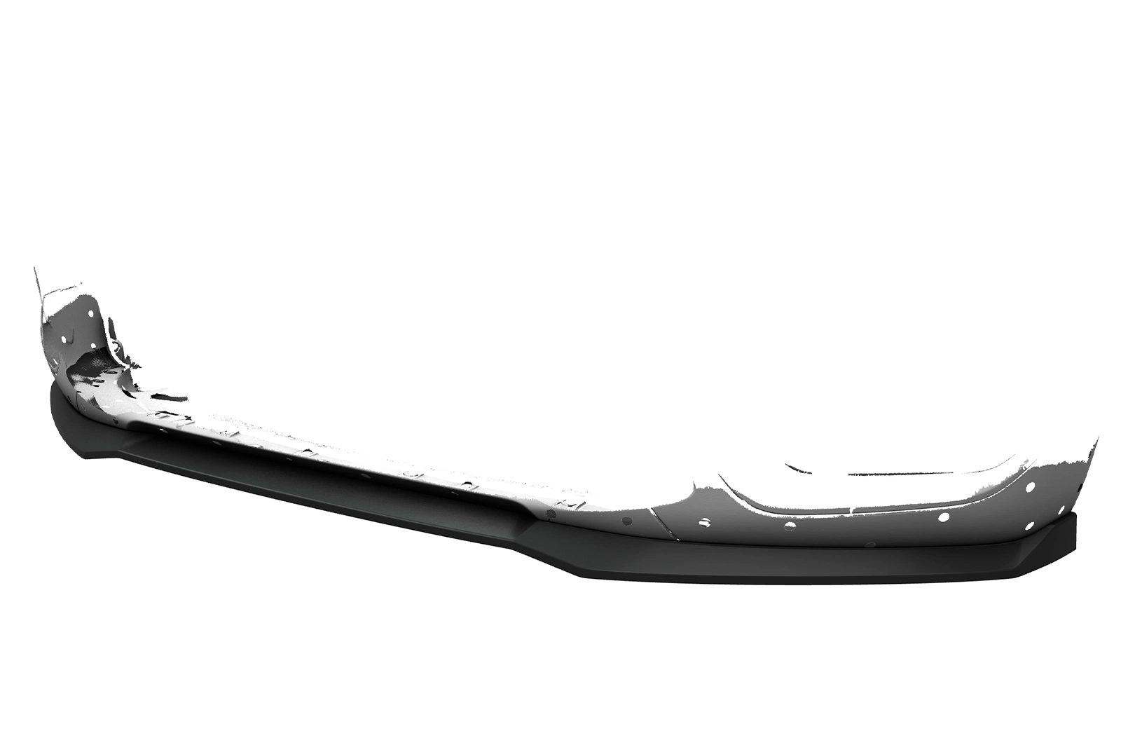 Voorspoiler BMW X1 (F48) glans zwart – CSR Automotive
