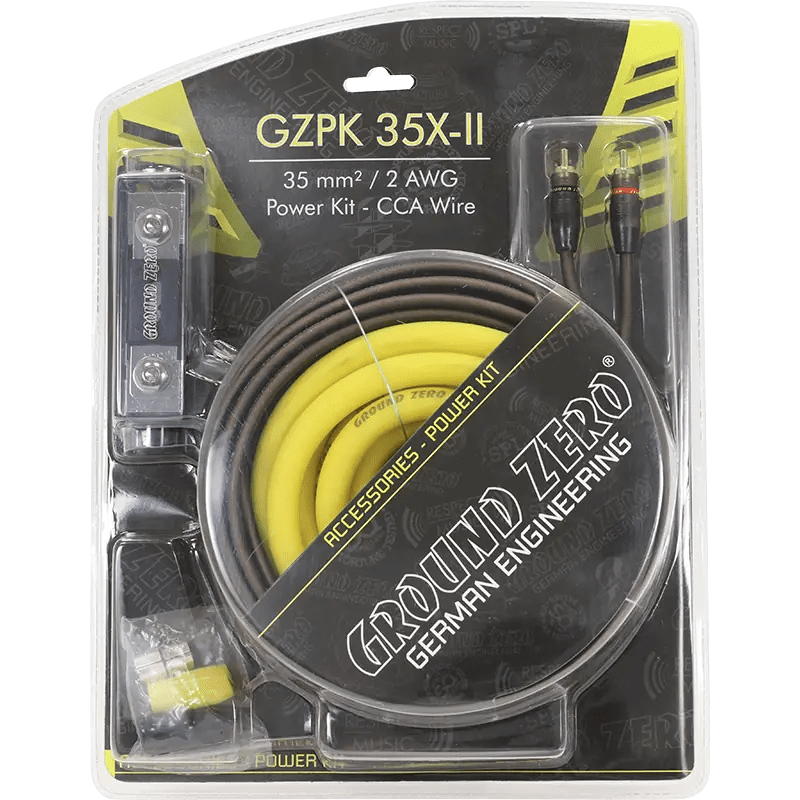 Ground Zero GZPK 35X-II Kabelkit tot 2500 Watt
