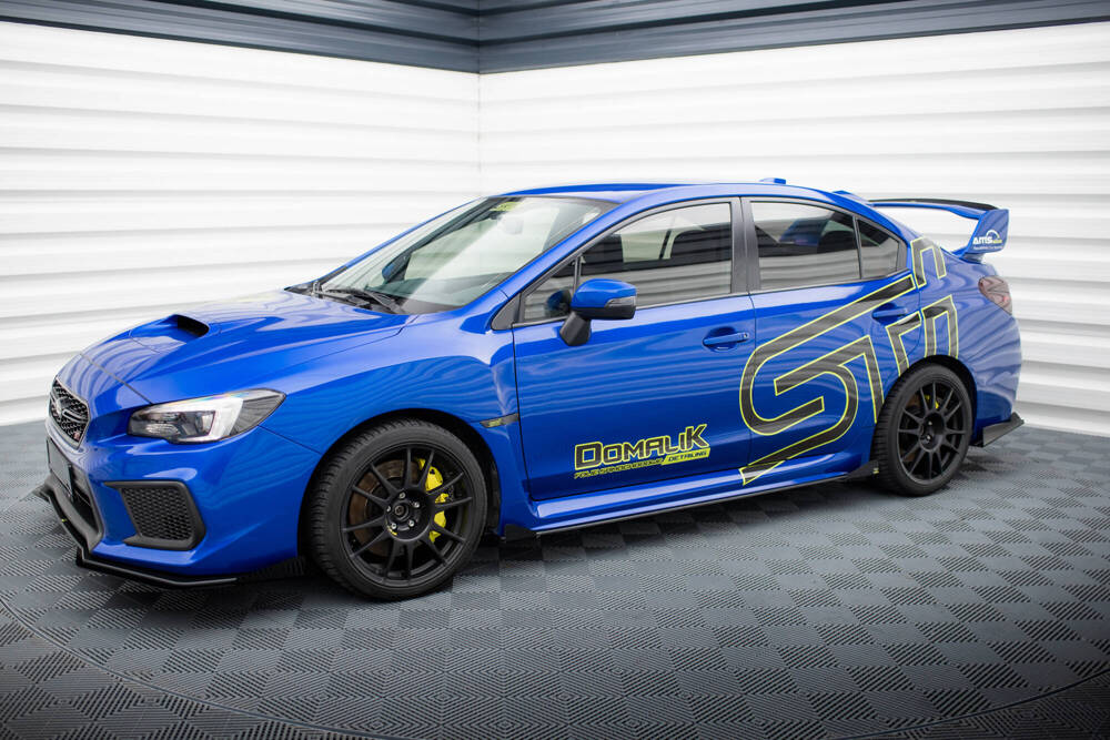 Zijskirts met Canards Subaru Impreza WRX STI GK Maxton Street Pro