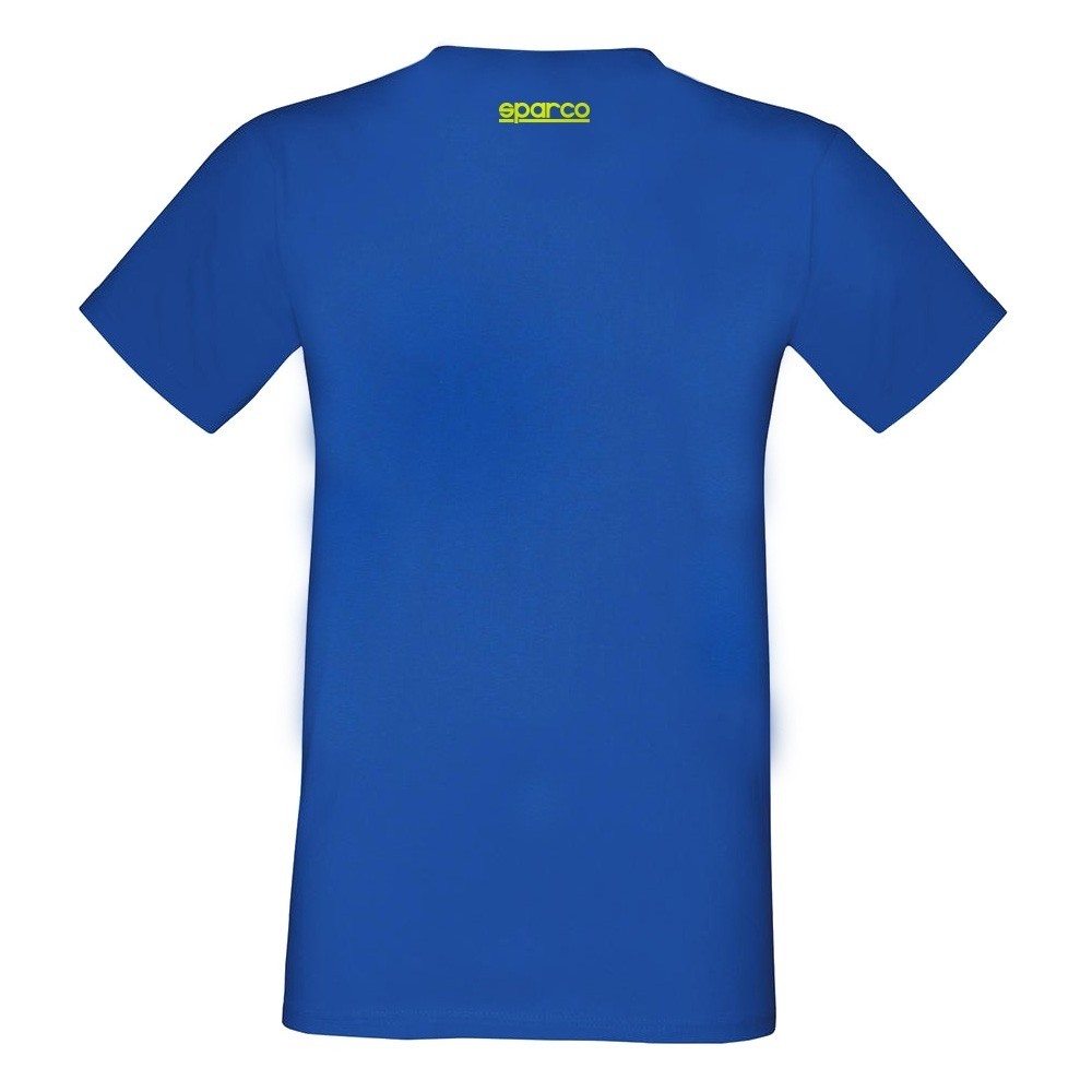Sparco T-Shirt 'Go' Blauw
