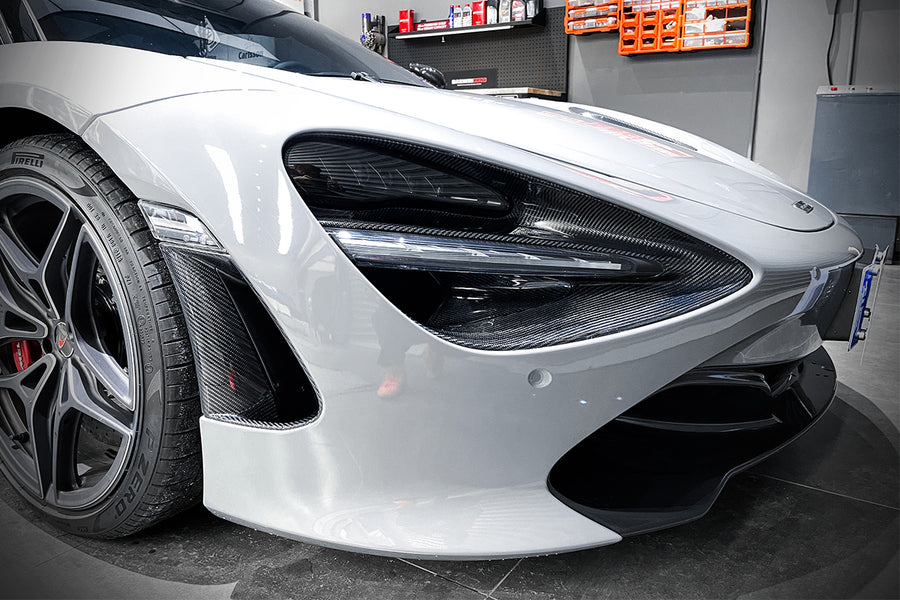 McLaren 720s Carbon Fiber Voorbumper Air Vent 2017-2020