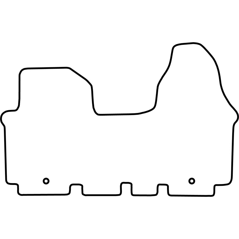 Automatten Velours  Nissan Primastar 2004- (alleen voor)