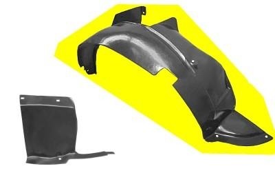 binnenscherm, plastic, voor, rechts Citroen Berlingo, 2002-2008