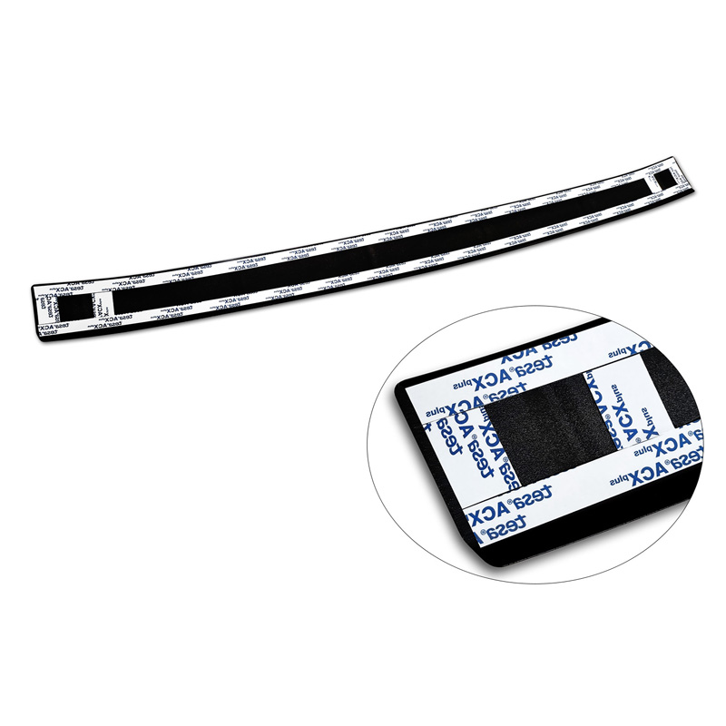 Matzwart RVS Achterbumperprotector  Honda Civic XI HB 2022- 'Ribs'