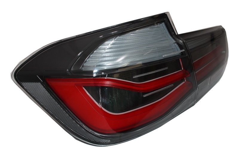 Achterlichten BMW F30 Limousine 2011-2014 LCI Design Smoke