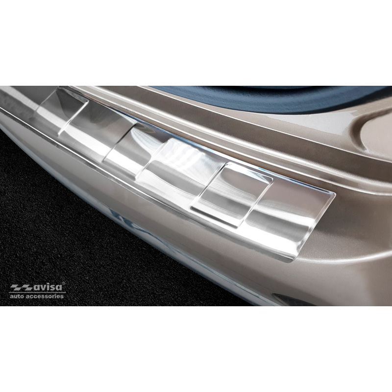 RVS Achterbumperprotector  Kia Sportage IV Facelift 2018-2021 'Ribs'